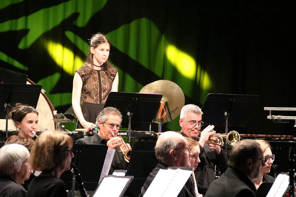 Formation instrumentale réunie autour du chef — concert de Sainte-Cécile du 7 décembre 2025 à Golbey