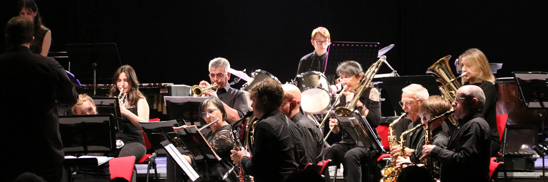 Vue panoramique de l’Orchestre d’harmonie de Golbey — concert de printemps du 10 mai 2026 à Golbey