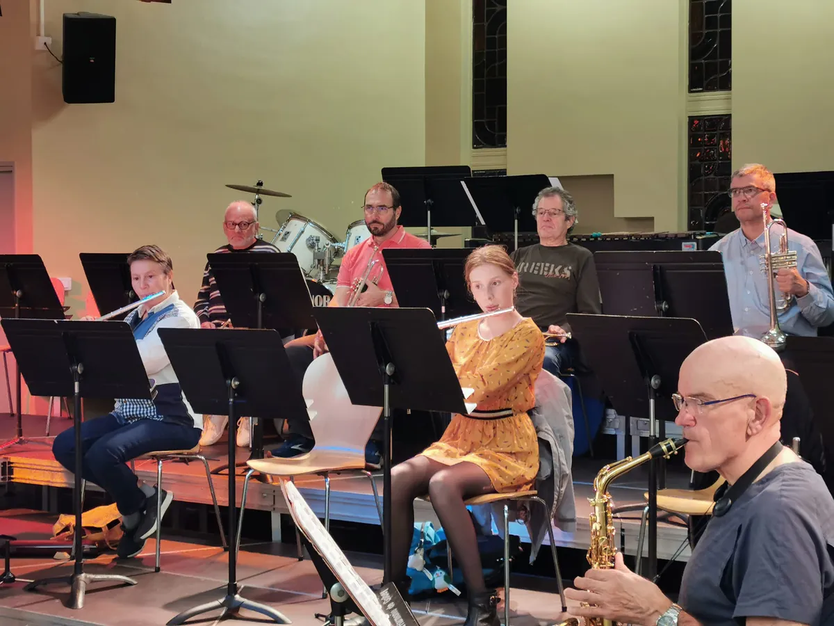 Répétition de l’Orchestre d’harmonie de Golbey avec clarinettes et cuivres — 31 octobre 2022