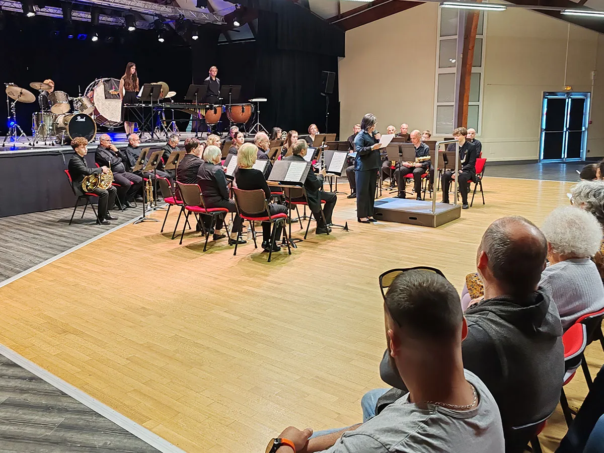 Concert printemps harmonie Golbey discours accueil, 27 avril 2025