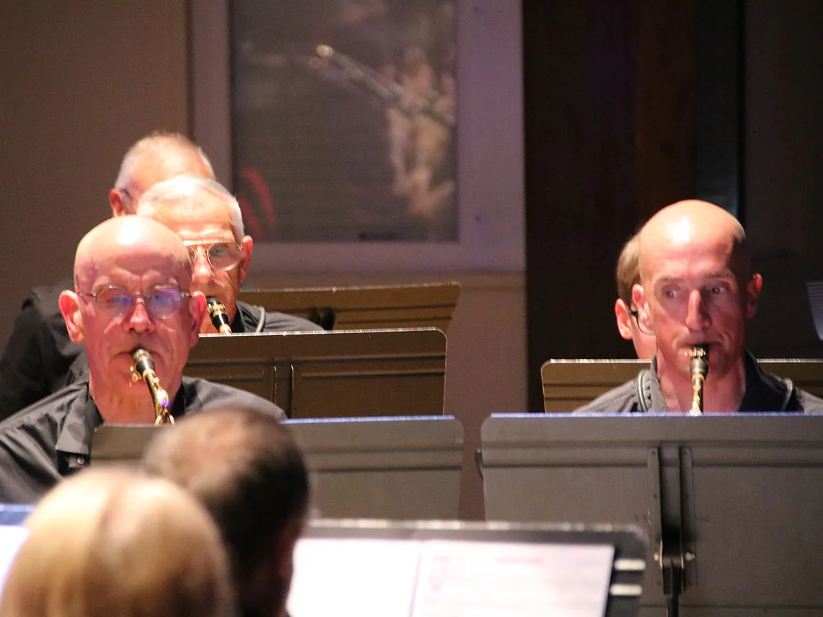 Concert printemps harmonie Golbey saxophonistes duo, 27 avril 2025