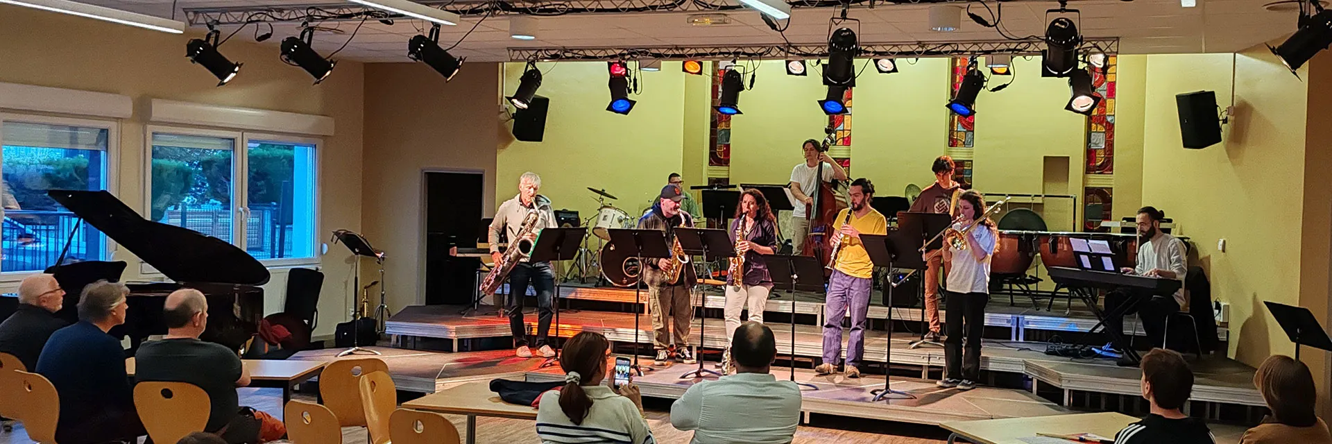 Vue d’ensemble pour l’en-tête — Jam Session Jazz à Golbey, 6 mai 2025