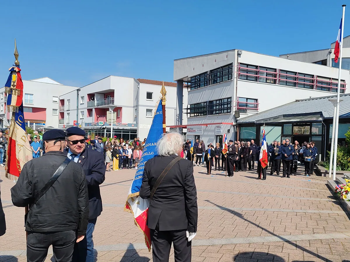 Ceremonie 8 mai Golbey anciens combattants, 8 mai 2025