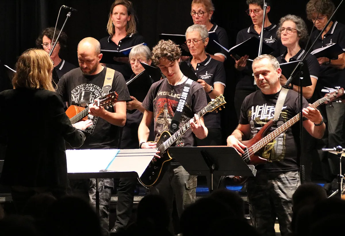 Cheffe guitares — Festival Chant Chorale de Golbey, 25 mai 2025