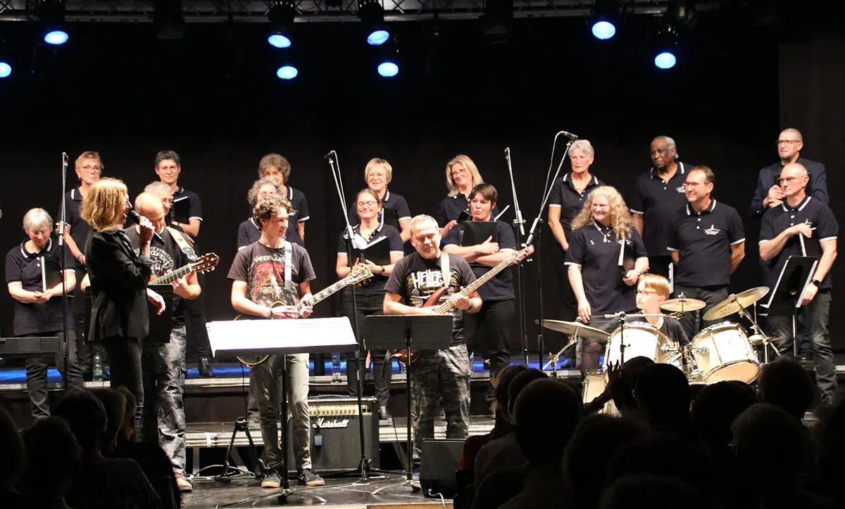 Presentation batterie — Festival Chant Chorale de Golbey, 25 mai 2025