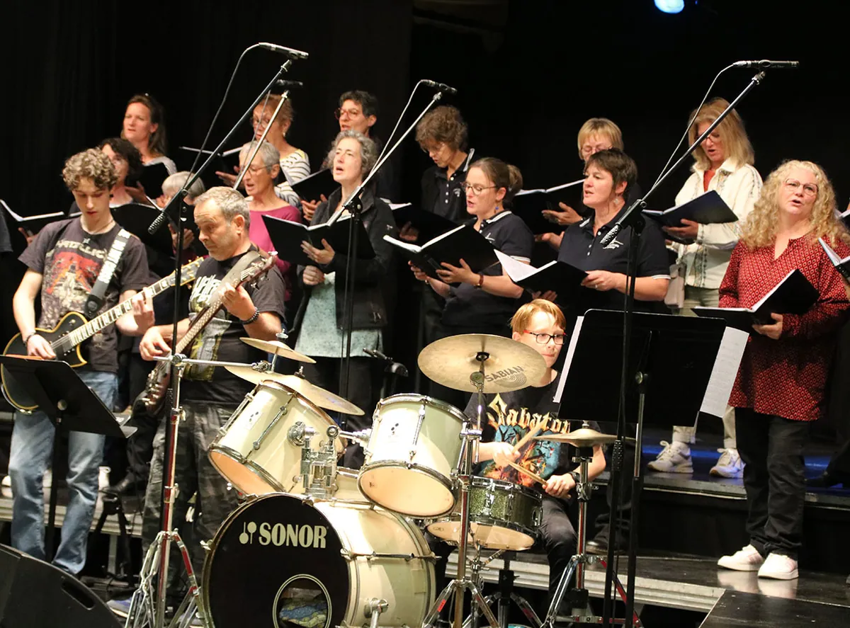 Repetition batterie — Festival Chant Chorale de Golbey, 25 mai 2025