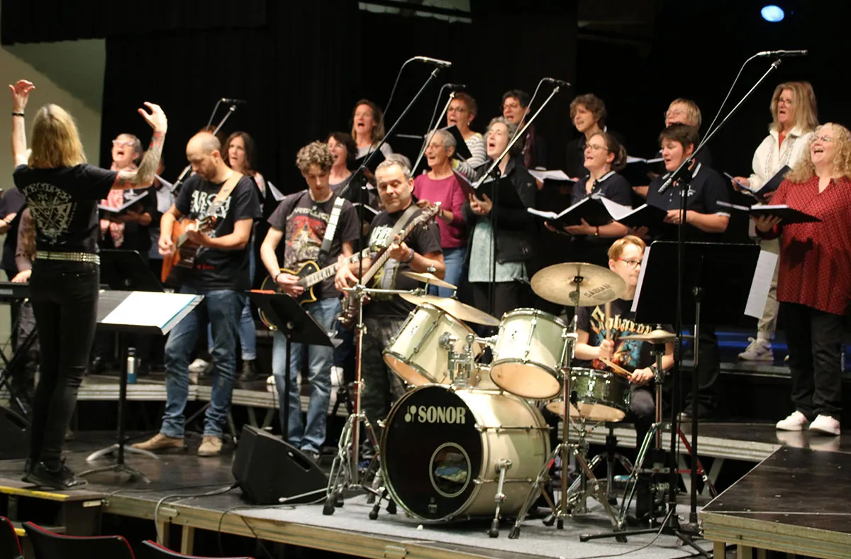 Repetition groupe musique — Festival Chant Chorale de Golbey, 25 mai 2025