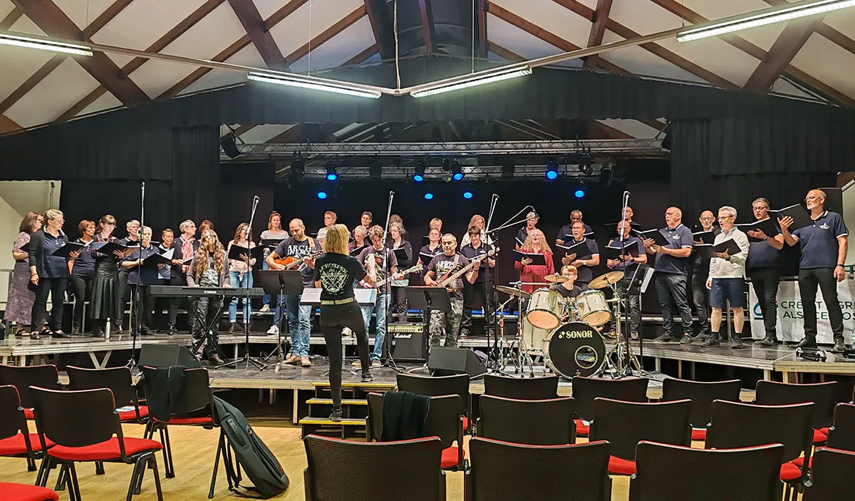 Repetition salle — Festival Chant Chorale de Golbey, 25 mai 2025