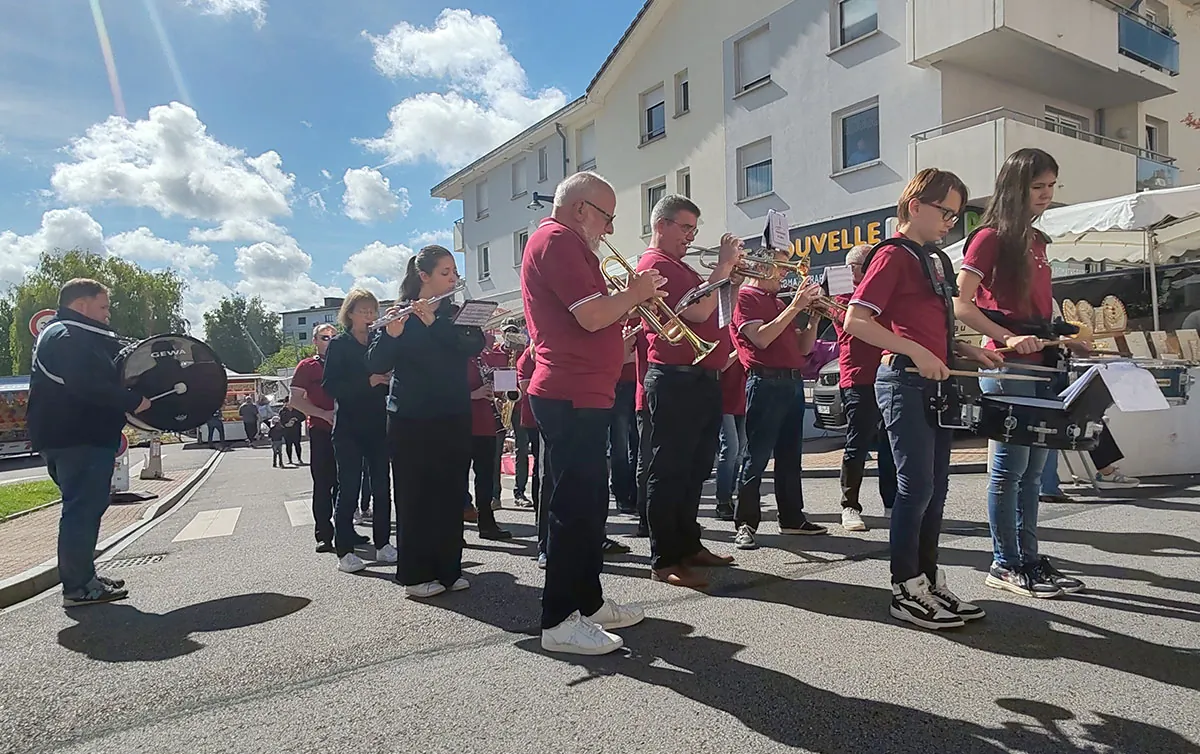 Ecole musique — Foire aux beignets râpés à Golbey, 29 mai 2025