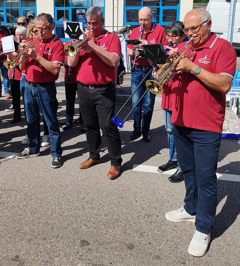 Ensemble trompettes — Foire aux beignets râpés à Golbey, 29 mai 2025