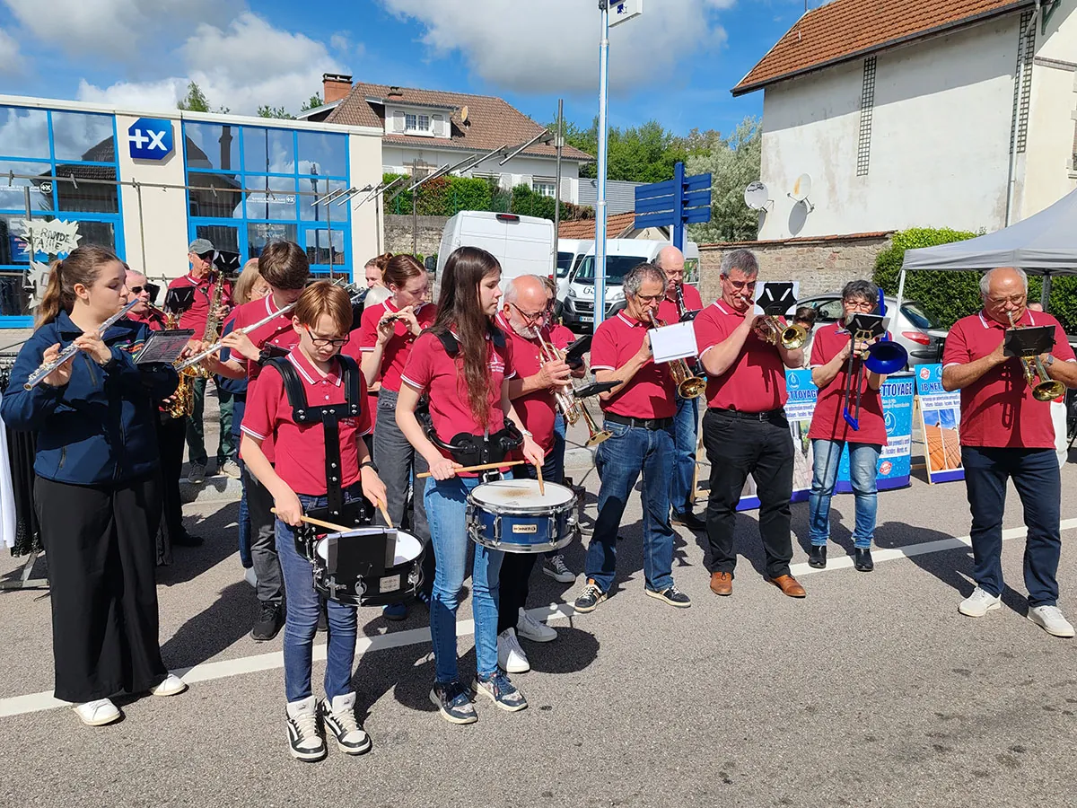Fanfare — Foire aux beignets râpés à Golbey, 29 mai 2025