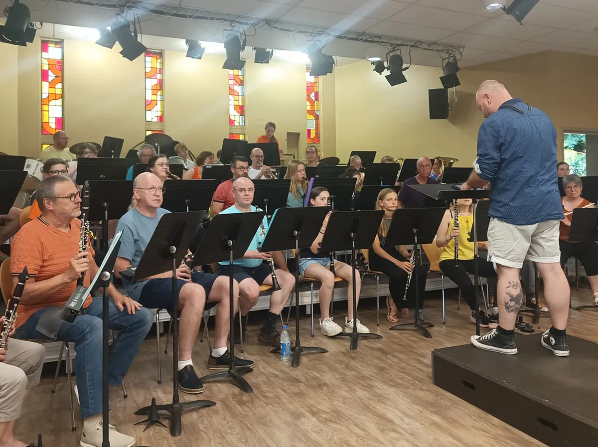 Musiciens de l’orchestre — concert des classes orchestre de Golbey et Vittel, 4 juillet 2025