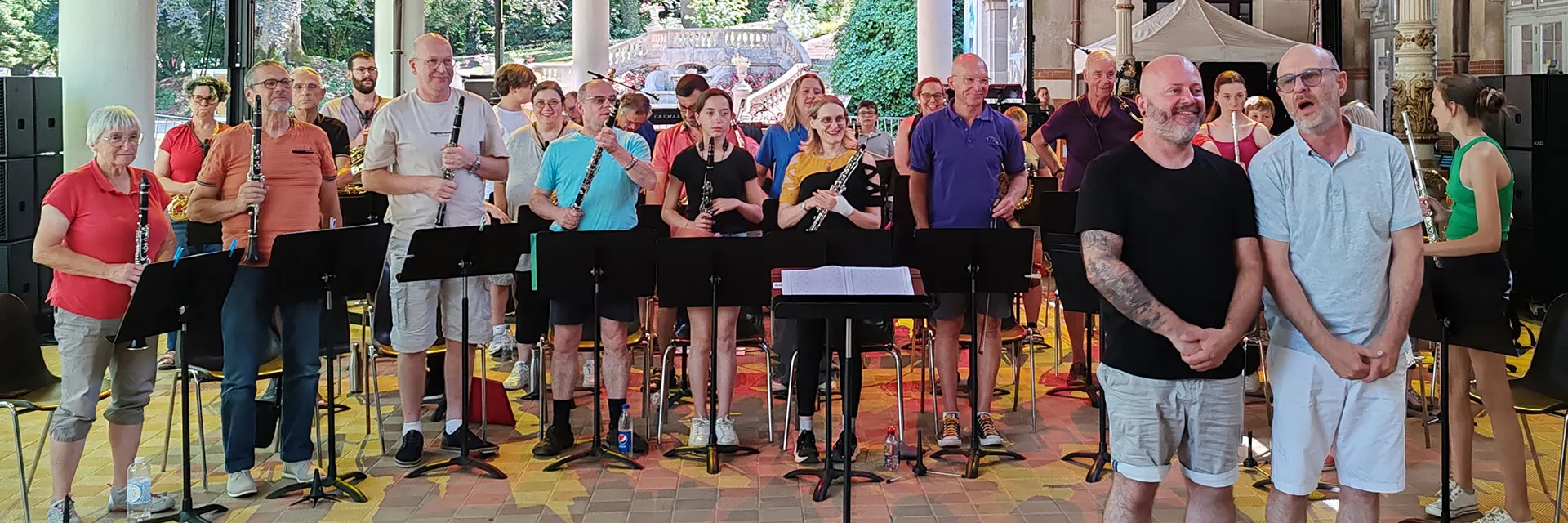 Vue d’ensemble pour l’en-tête — concert de l’orchestre junior de Vittel et Golbey, 5 juillet 2025