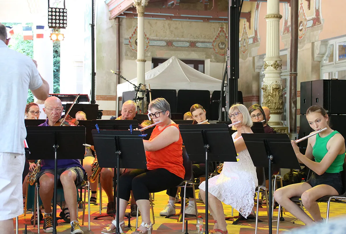 Flûtes traversières — concert de l’orchestre junior de Vittel et Golbey, 5 juillet 2025