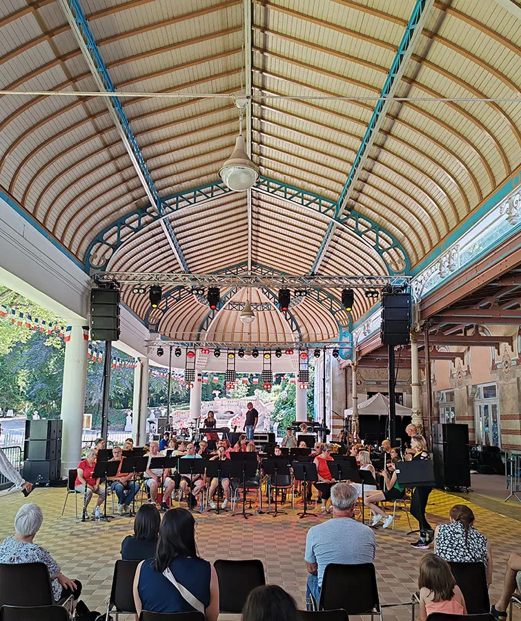 Galerie eaux — concert de l’orchestre junior de Vittel et Golbey, 5 juillet 2025