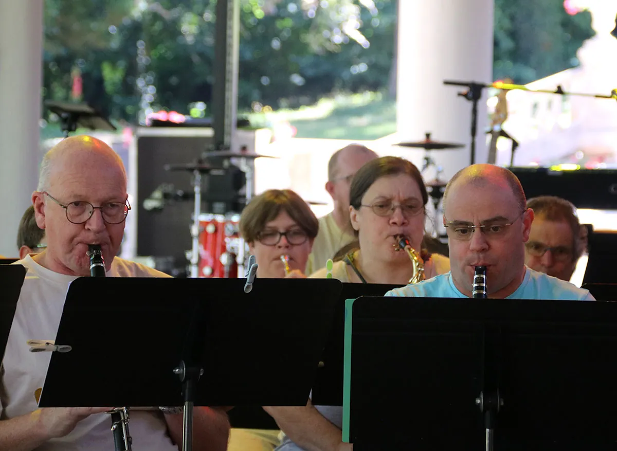 Trompette et clarinette — concert de l’orchestre junior de Vittel et Golbey, 5 juillet 2025