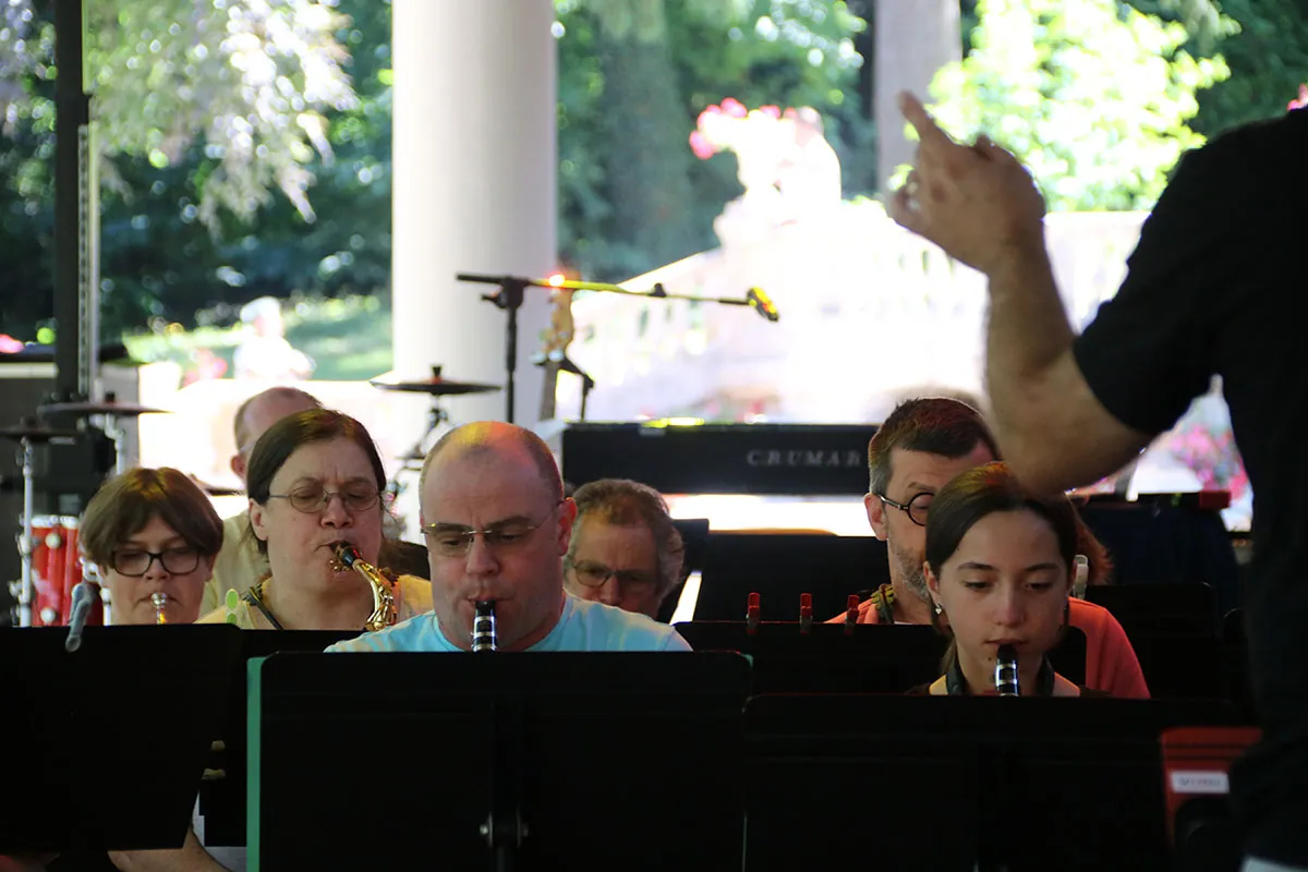 Trompette, clarinette et saxophone — concert de l’orchestre junior de Vittel et Golbey, 5 juillet 2025