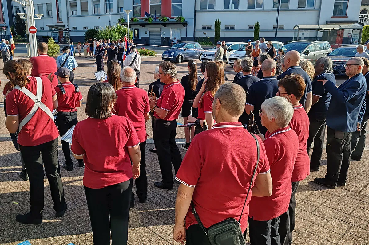 Cérémonie de la Fête nationale à Golbey, 13 juillet 2025