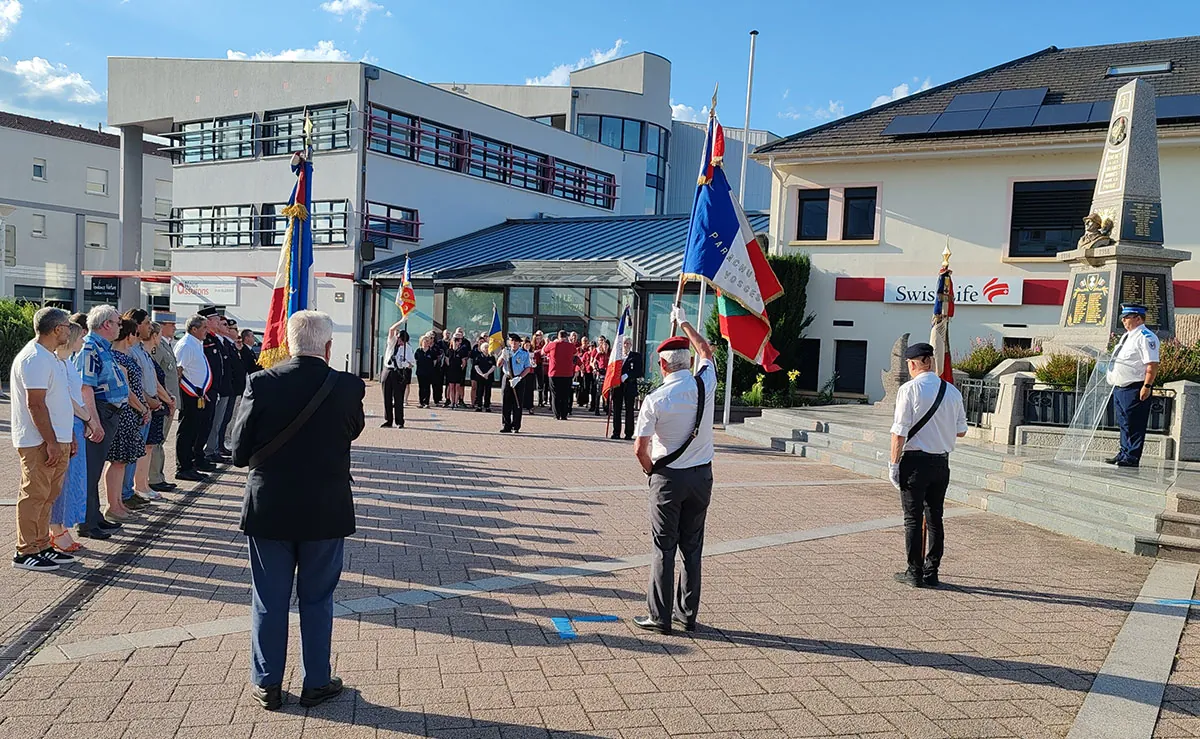 Anciens combattants — cérémonie de la Fête nationale à Golbey, 13 juillet 2025