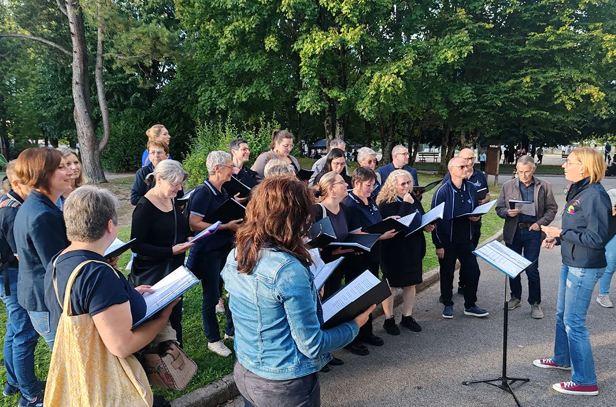 Chorale couleur cafe — soirée des associations à Golbey, 5 septembre 2025