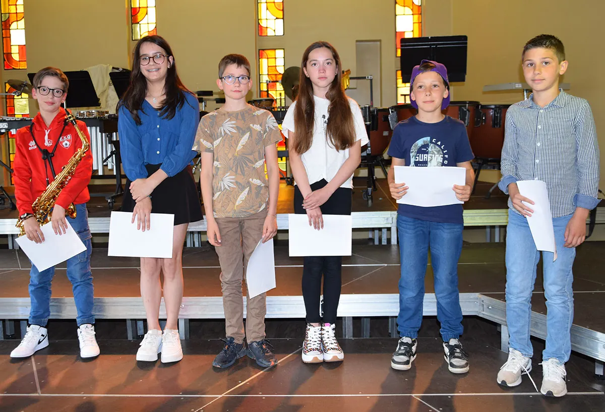Remise de diplôme — auditions de juin à l’École de musique de Golbey