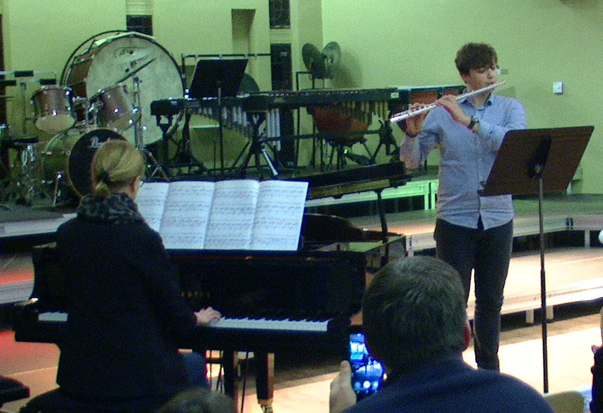 Piano flûte — auditions de décembre à l’École de musique de Golbey