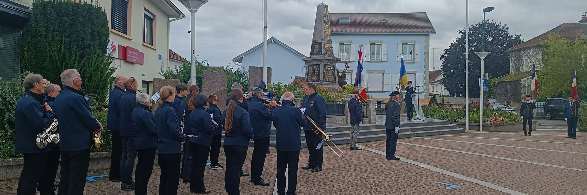 ceremonie liberation golbey 2024 orchestre harmonie entete