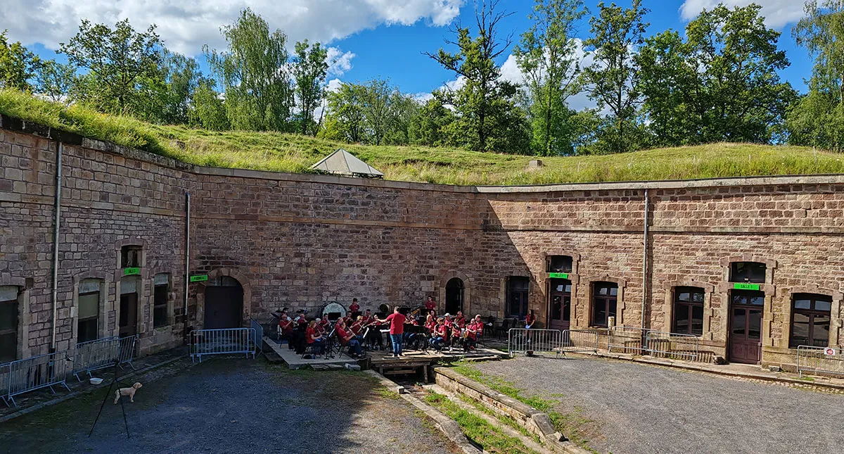 Harmonie Golbey — concert au Fort de Sanchey
