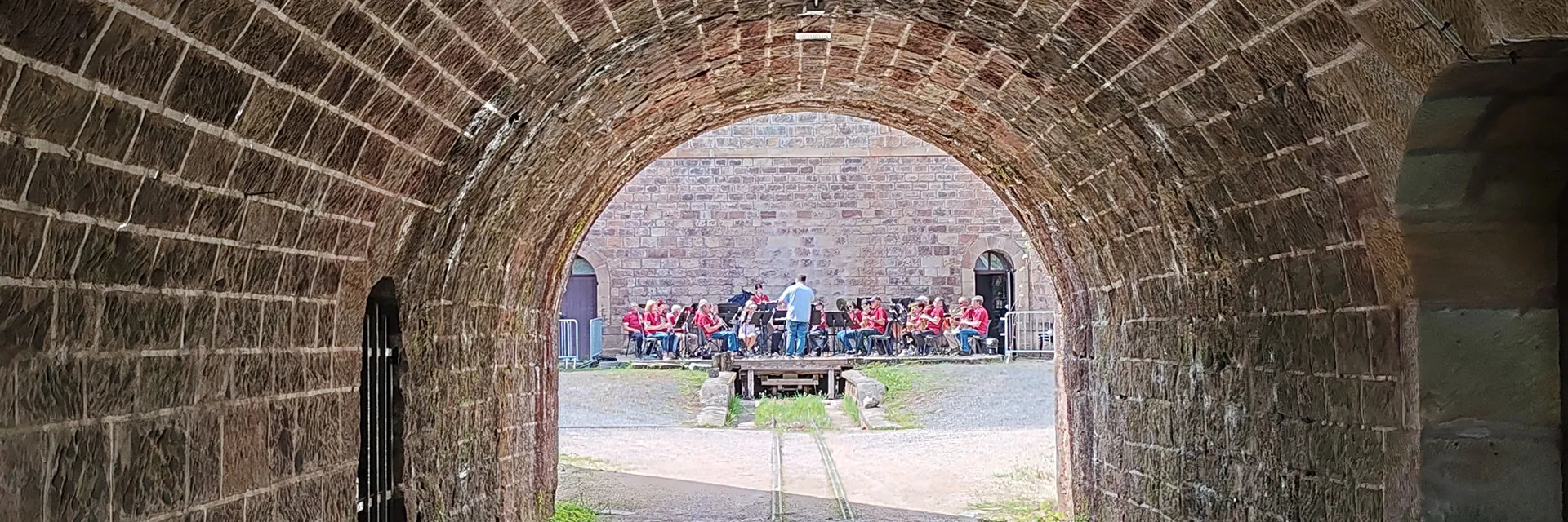 Harmonie Golbey entete — concert au Fort de Sanchey