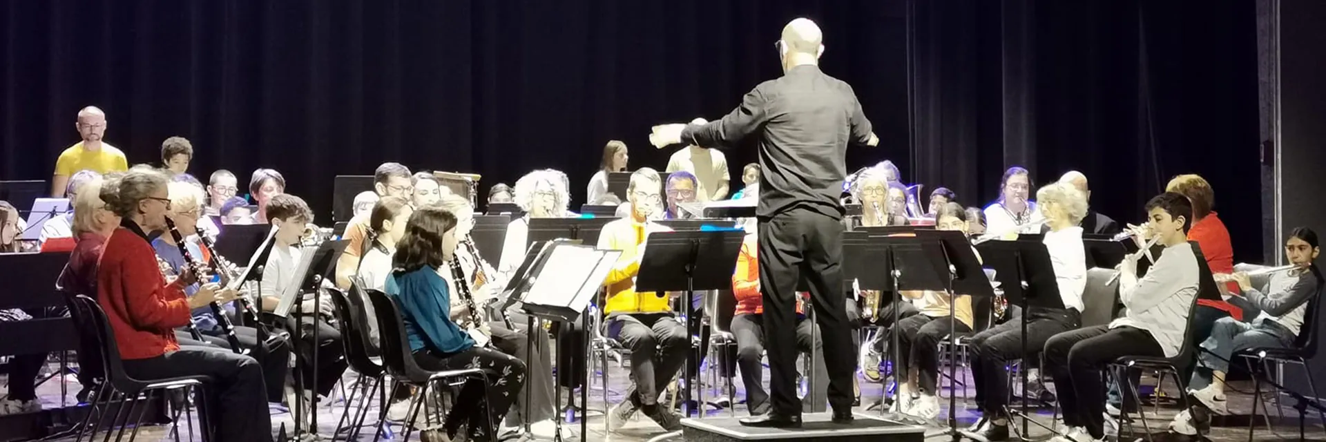 Vue d’ensemble pour l’en-tête — concert des classes orchestre à Vittel