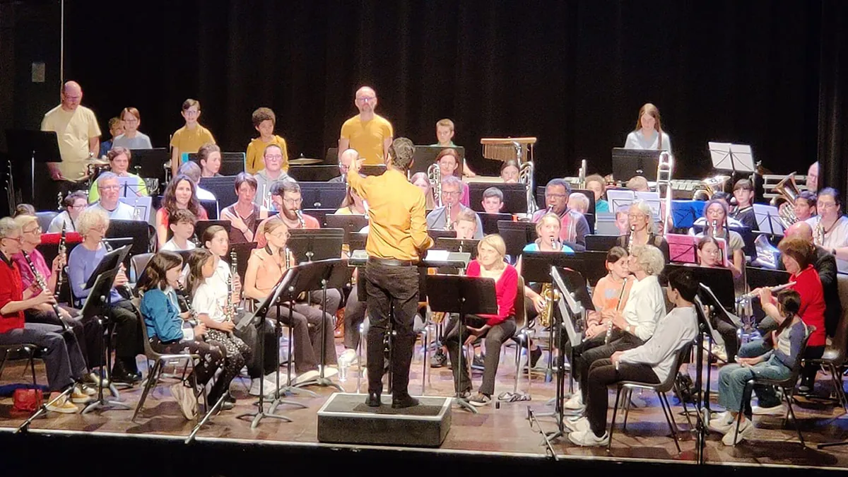 Golbey Vandœuvre-lès-Nancy Vittel — concert des classes orchestre à Vittel