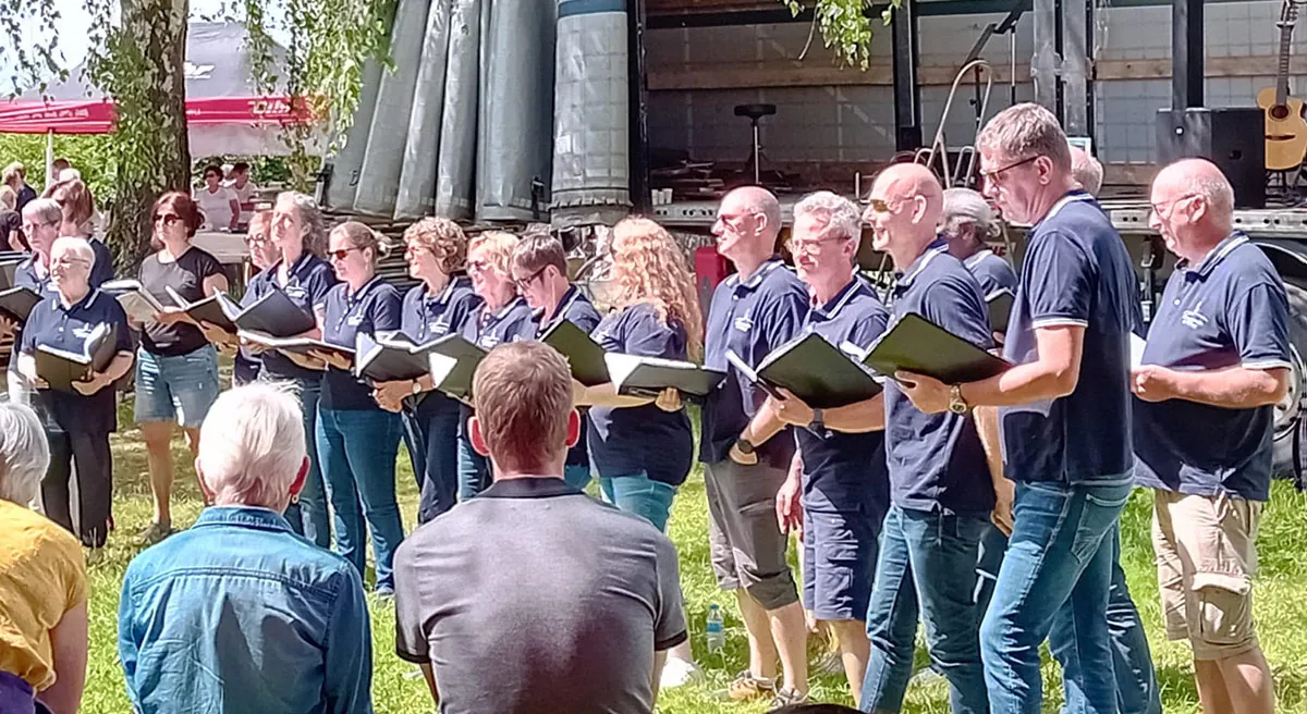 Concert chorale Golbey — concert choral à la Folie Calette de Chaumousey