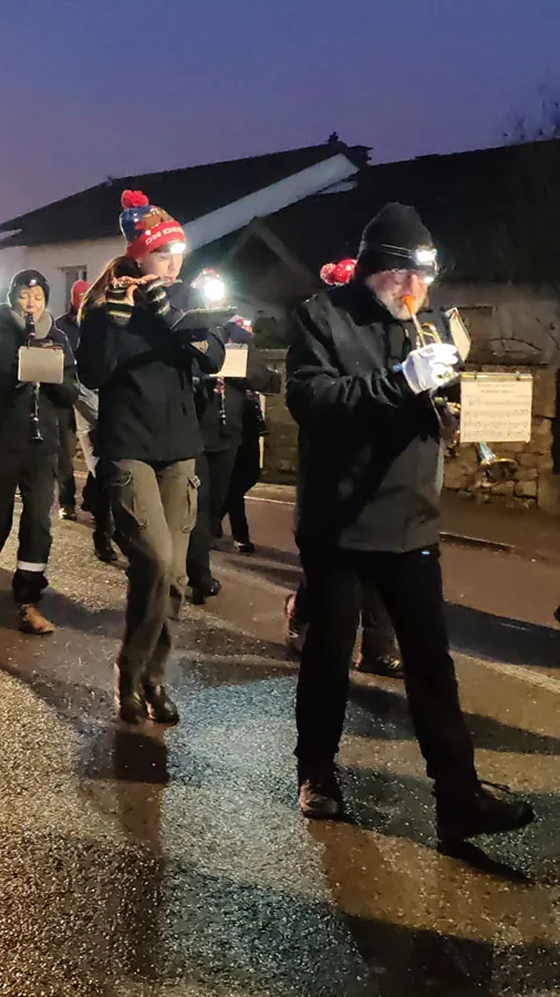 Flûte trompette — parade de Noël à Golbey