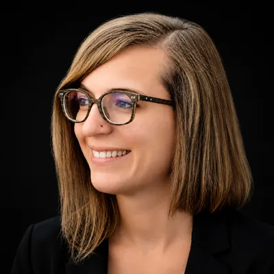 Portrait de Julie Aubert, professeure de flûte traversière à l'École de musique de Golbey