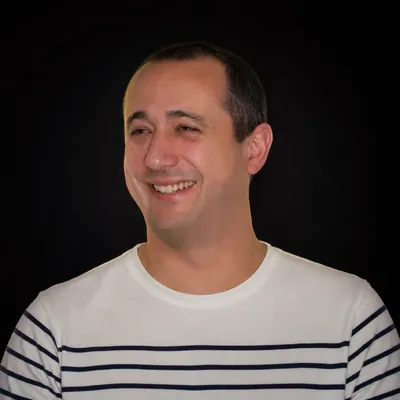 Portrait de Loïc Sonrel, professeur de trompette à l'École de musique de Golbey