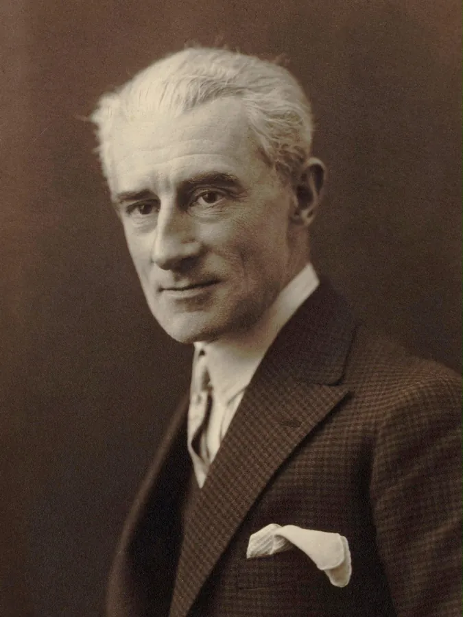 Portrait de Maurice Ravel publié en 1925.