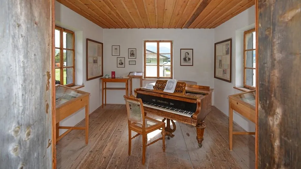 Petite maison de composition de Gustav Mahler à Steinbach am Attersee, en Autriche.
