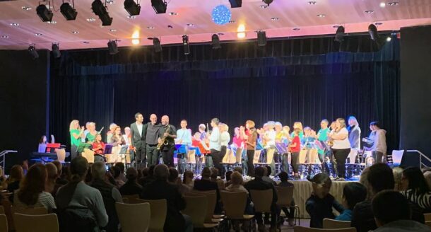 Concert des classes orchestre de vittel, golbey et Vandoeuvre-lès-Nancy à la salle des fêtes de Vandoeuvre