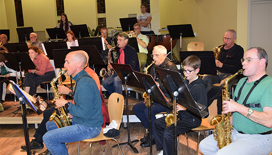 Saxophones de l'Orchestre d'Harmonie de Golbey