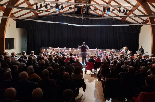 Concert de la Sainte Cécile 2024 au centre culturel de Golbey