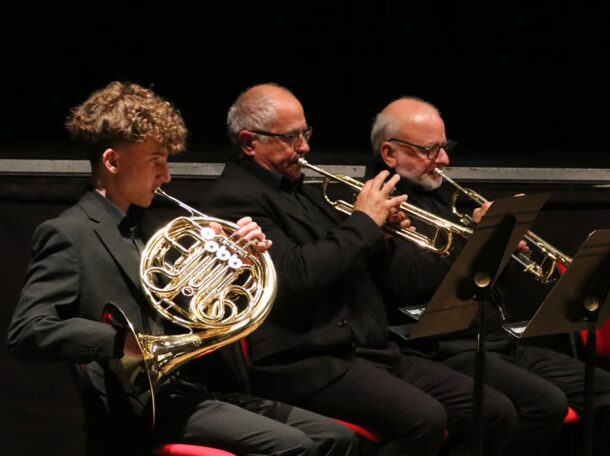 Concert de la Sainte Cécile 2024 à Golbey - les trompettes