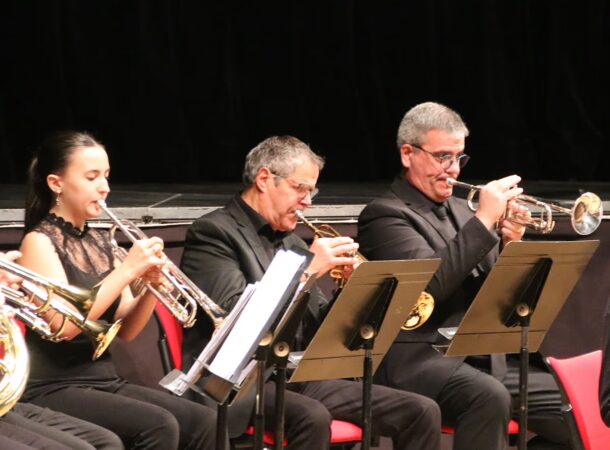 Concert de la Sainte Cécile 2024 à Golbey - les trompettes