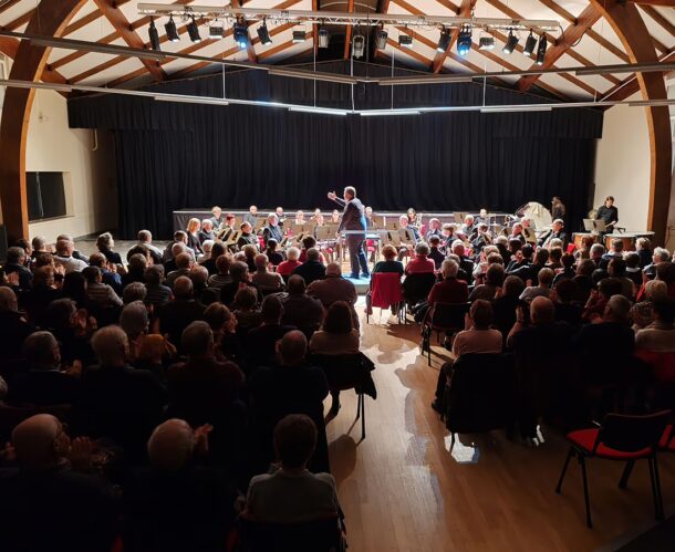 Concert de la Sainte Cécile 2024 au centre culturel de Golbey