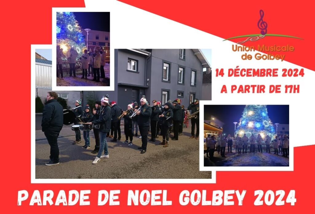 Parade de Noël 2024 à Golbey