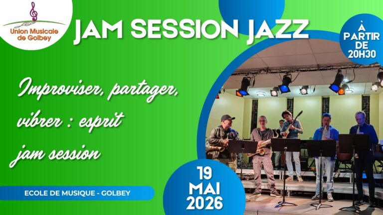 Jam Session Jazz 2026 à Golbey