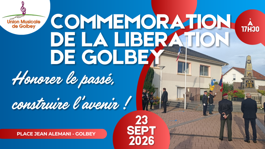Commémoration Libération de Golbey 2026