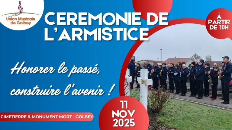 Cérémonie de Commémoration du 11 novembre 2025 à Golbey