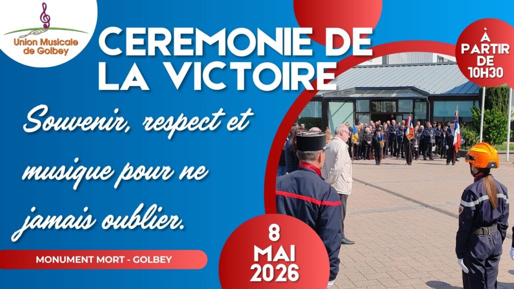 Commémoration du 8 Mai 2026 à Golbey