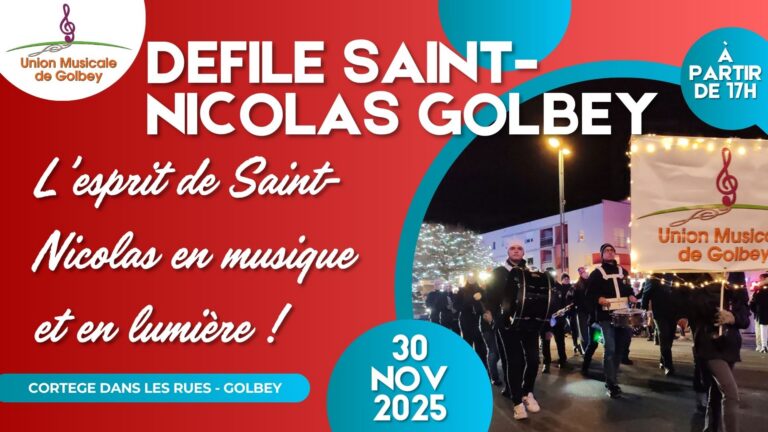 Défilé de Saint-Nicolas à Golbey le 30 novembre 2025
