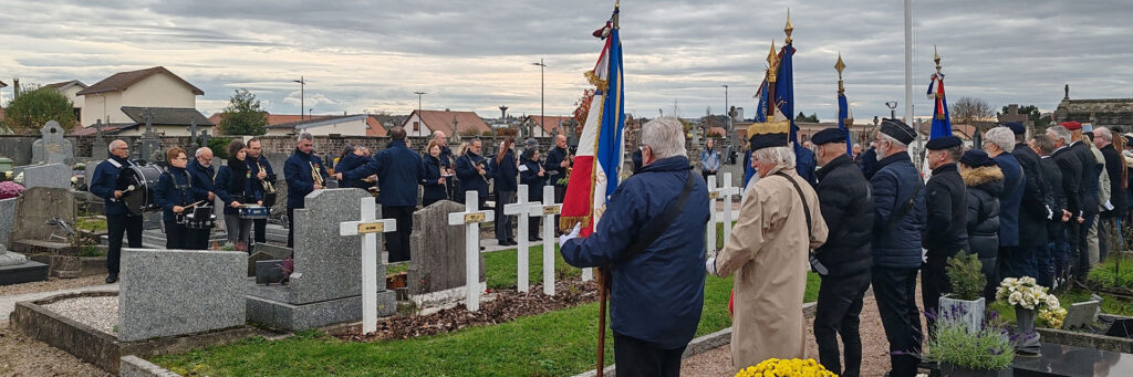 Cérémonie du Souvenir du 1er Novembre 2025 avec L'Orchestre d'Harmonie de Golbey